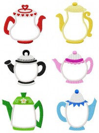 Tea Time Applique Collection