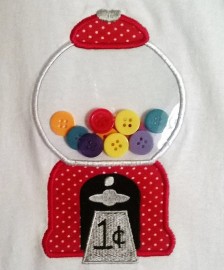 Bubble Gum Applique